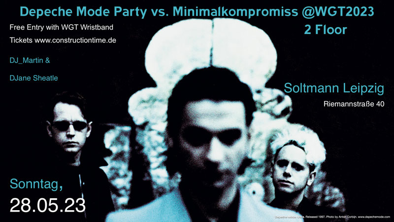 Depeche Mode Party vs. Minimalkompromiss @WGT 2023 in der Leipziger Südvorstadt im Soltmann Leipzig