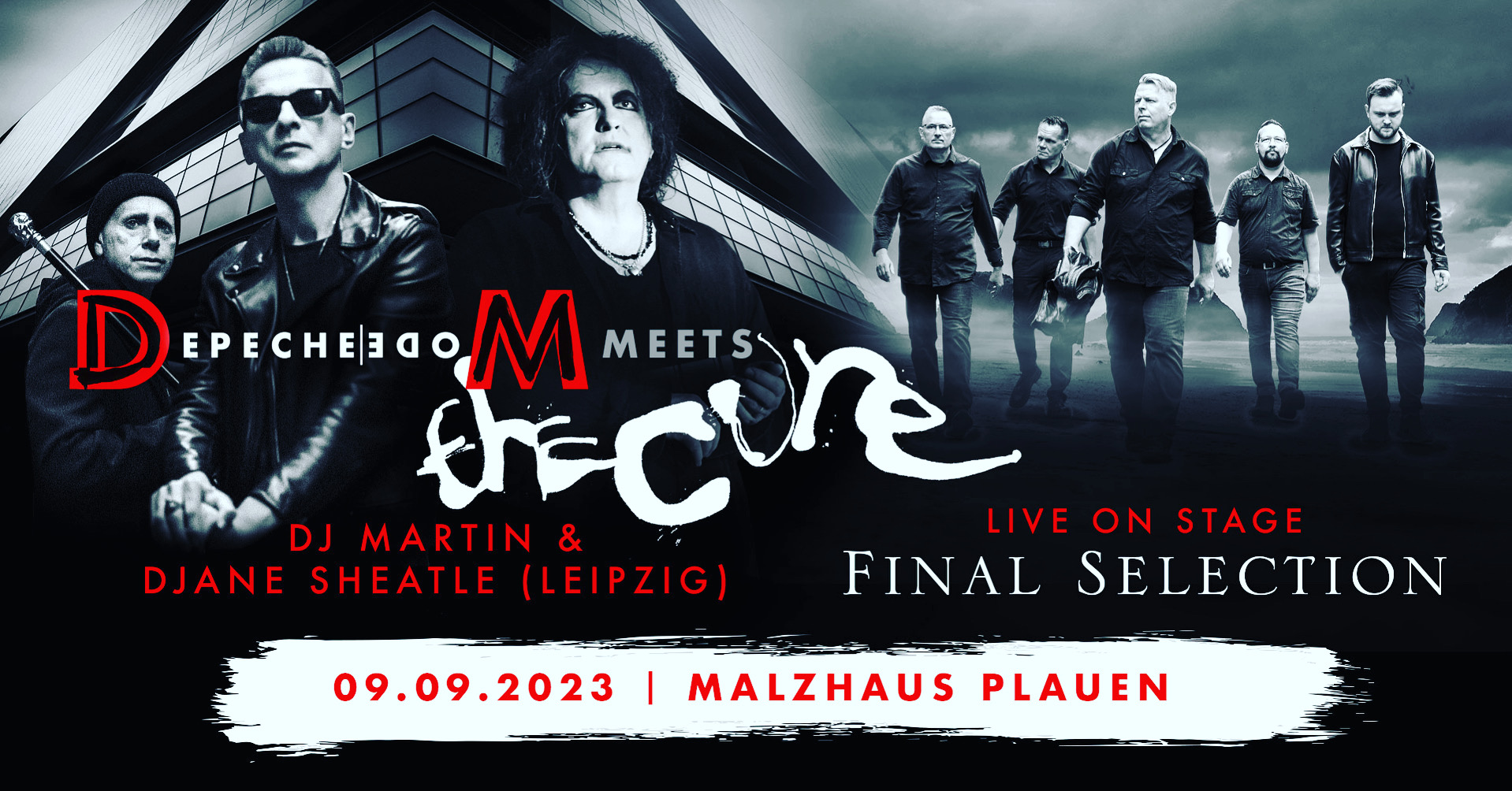 Depeche Mode meets The Cure Party - Music for the Masses Vol. IX im Malzhaus Plauen