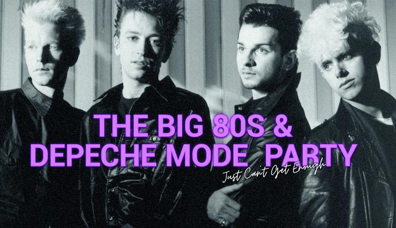 Just Can't Get Enough ‒ The Big 80s & Depeche Mode Party im Täubchenthal Leipzig