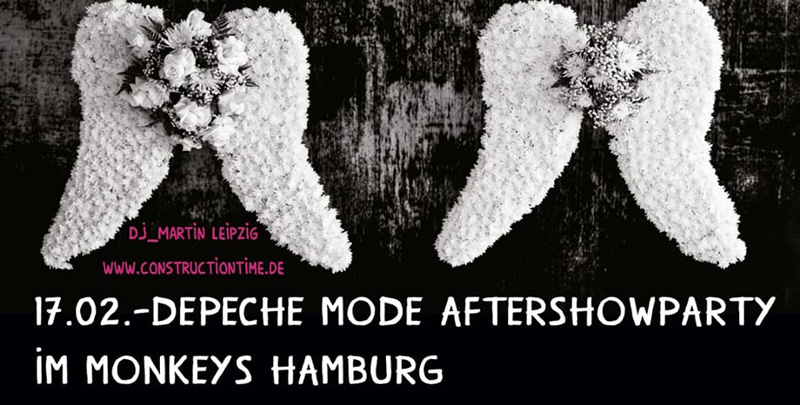 Depeche Mode Aftershowparty im Monkeys Music Club Hamburg