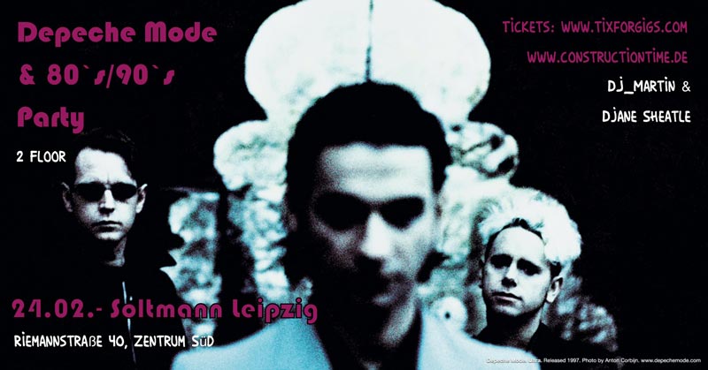 Depeche Mode & 80's/90's Party im Soltmann Leipzig